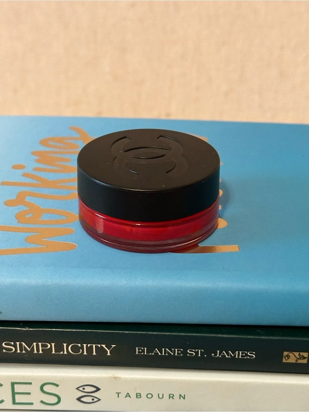 CHANEL N•1 DE Lip & Cheek Balm.Enhances Colour-Nourish-Plump RED CAMELLIA